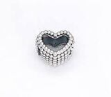 Pandora 797516-Boncuklu Kalp Küresi Charm