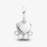Pandora Kalp ve Pati İzi Sallantılı Charm 799360C00