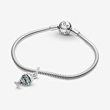 Pandora Mavi Pullu Balık Sallantılı Charm 799428C01