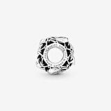 Pandora 790071C00-Kafes İşi Zincirli Kilit Charm