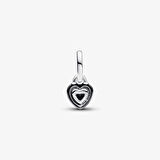 Pandora ME Siyah Çakra Kalp Mini Sallantılı Charm 793042C01