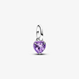 Pandora ME Mor Çakra Kalp Mini Sallantılı Charm 793042C04