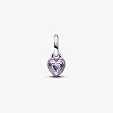 Pandora ME Mor Çakra Kalp Mini Sallantılı Charm 793042C04