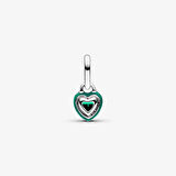 Pandora ME Yeşil Çakra Kalp Mini Sallantılı Charm 793042C03