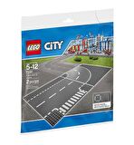 LEGO City 7281 T-Junction & Curved Road Plates