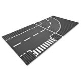 LEGO City 7281 T-Junction & Curved Road Plates
