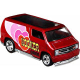 Hot Wheels Premium Pop Culture Series - CUSTOM 77 DODGE VAN HOOKER HEADERS