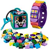 LEGO Dots 41945 Neon Tiger Bracelet and Bag Tag