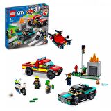 LEGO City 60319 Fire Rescue and Police Chase
