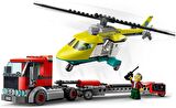 LEGO City 60343 Rescue Helicopter Transporter