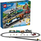 LEGO® City Yük Treni 60336 - 7 Yaş ve Üzeri Için Powered Up Teknolojili Oyuncak Yük Treni Yapım Seti (1153 Parça)