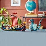 Lego Creator, 3in1 Viking Gemisi & Midgard Yılanı Lego Seti - 1192 Parça