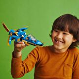 LEGO® Nınjago Jay’in Yıldırım Jeti Evo 71784 - 7 Yaş ve Üzeri Çocuklar Için Ninja Uçağı ve Jay Minifigürü Içeren Yaratıcı Oyuncak Yapım Seti (146 Parça)