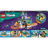 LEGO Lego®  Friends Deniz Kurtarma Teknesi 41734 - Yaratıcı Oyunları ve Deniz Yaşamı Hikayelerini Seven 7 Yaş ve Üzeri Çocuklar Için  Yaratıcı Oyuncak Yapım Seti (717 Parça)