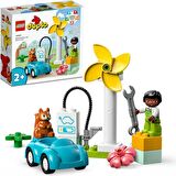 LEGO® Duplo Kasabası Rüzgar Türbini 10985 - 2 Yaş ve Üzeri Çocuklar Için Sürdürülebilir Yaşam Eğitici Oyuncak Yapım Seti (16 Parça)