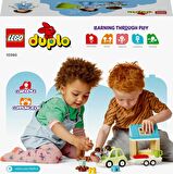 LEGO ® Duplo Kasabası Tekerlekli Aile Evi 10986 2+ Yaş Yaratıcı Oyuncak Yapım Seti