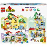 LEGO Lego®  Duplo® Town 3'ü Bir Arada Aile Evi 10994 - 3 Yaş ve Üzeri Çocuklar Için  Yaratıcı Oyuncak Yapım Seti (218 Parça)