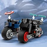 LEGO Lego®  Super Heroes Black Widow ve Kaptan Amerika Motosikletleri 76260 - 6 Yaş ve Üzeri Çocuklar Için  Yaratıcı Oyuncak Yapım Seti (130 Parça)