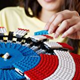LEGO® Marvel Kaptan Amerika#nın Kalkanı 76262™ Yetişkinler Için Koleksiyonluk Yaratıcı Model Yapım Seti (3128 Parça)