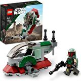 LEGO Star Wars™ Boba Fett'in Starship™’i Mikro Savaşçı 75344 - 6 Yaş ve Üzeri Çocuklar Için Oyuncak Yapım Seti (85 Parça)