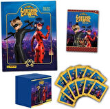 Miraculous Ladybug & Cat Noir The Film Sticker Collection 48 Bags + Album