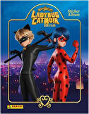 Miraculous Ladybug & Cat Noir The Film Sticker Collection 48 Bags + Album