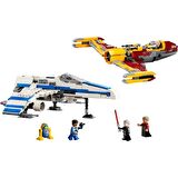 LEGO® Star Wars:Ahsoka Yeni Republic E-Wing™Shin Hati’nin Starfighter™’ına Karşı 75364 - 9 Yaş ve Üzeri Star Wars Hayranı Çocuklar için Yaratıcı Oyuncak Yapım Seti (1056 Parça)