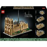 LEGO® Architecture Mimari Simgeler Koleksiyonu: Notre Dame Katedrali 21061 - Seyahat, Mimari ve Tarih Meraklısı Yetişkinler İçin Koleksiyonluk ve Sergilenebilir Model Yapım Seti (4383 Parça)
