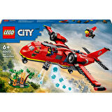 LEGO® City İtfaiye Kurtarma Uçağı 60413 - 6 Yaş ve Üzeri Çocuklar için İtfaiyeci Minifigürü İçeren Yaratıcı Oyuncak Yapım Seti (478 Parça)