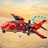 LEGO® City İtfaiye Kurtarma Uçağı 60413 - 6 Yaş ve Üzeri Çocuklar için İtfaiyeci Minifigürü İçeren Yaratıcı Oyuncak Yapım Seti (478 Parça)