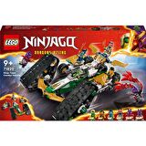 LEGO® NINJAGO® Ninja Ekibi Kombo Araç 71820 # 9 Yaş ve Üzeri İçin Planör, Yarış Arabası ve 2 Motosiklet İçeren 4#ü 1 Arada Yaratıcı Oyuncak Yapım Seti (576 Parça)