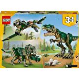 LEGO® Creator 3#ü 1 Arada T. rex 31151 # 9 Yaş ve Üzeri İçin Triceratops veya Pterodactyl İçeren Yaratıcı Dinozor Modeli Yapım Seti (626 Parça)