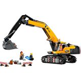 LEGO® City Sarı İnşaat Ekskavatörü 60420 - 8 Yaş ve Üzeri Araçları Seven Çocuklar için Yaratıcı Oyuncak Yapım Seti (633 Parça)