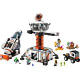 LEGO® City Uzay Üssü ve Roket Fırlatma Rampası 60434 - 8 Yaş ve Üzeri Çocuklar için Uzay Mekiği İçeren Yaratıcı Oyuncak Yapım Seti (1422 Parça)