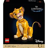 LEGO® | Disney Genç Aslan Kral Simba 43247 # Yetişkinler İçin Koleksiyonluk ve Sergilenebilir Yaratıcı Hayvan Figürü Yapım Seti (1445 Parça)