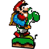 Super Mario World: Mario ve Yoshi 71438 - Yetişkinler Için Sergilenebilir Koleksiyonluk Yapım Seti (1215 Parça)