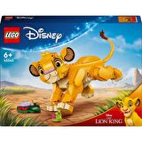 LEGO® | Disney Yavru Aslan Kral Simba 43243 # 6 Yaş ve Üzeri Çocuklar İçin İnşa Edilebilen Yaratıcı Oyuncak Yapım Seti (222 Parça)