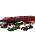 LEGO City RB20 ve AMR24 F1 Arabalı F1 Kamyonu 60445