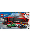 LEGO City RB20 ve AMR24 F1 Arabalı F1 Kamyonu 60445