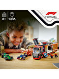 LEGO City RB20 ve AMR24 F1 Arabalı F1 Kamyonu 60445