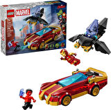 LEGO 76310 Iron Man Arabası ile Black Panther, Red Hulk’a Karşı