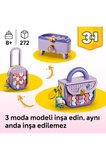 ® Creator 3’ü 1 Arada Saklama Bölmeli Tasarım Çanta 31391 - 8+ için Oyuncak Yapım Seti (272P)