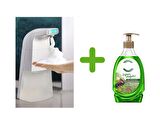 Sensörlü Fotoselli Sıvı Sabunluk 10x5x21cm Ve1 Adet 392ml Sıvı Sabun Zeytinyağı Ve Bergamot