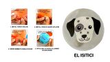 KÖPEKLİ CEP SOBASI,EL ISITICI,SICAK SU TORBASI PVC  9cm