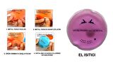 PEMBE CEYLAN CEP SOBASI,EL ISITICI,SICAK SU TORBASI PVC  9cm