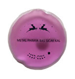 PEMBE CEYLAN CEP SOBASI,EL ISITICI,SICAK SU TORBASI PVC  9cm