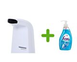 SENSÖRLÜ FOTOSELLİ SIVI SABUNLUK  21X10X5CM VE 1 ADET 400 ML SIVI SABUN