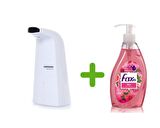 SIA SENSÖRLÜ FOTOSELLİ SIVI SABUNLUK  21X10X5CM VE 1 ADET 400 ML SIVI SABUN GÜL KOKULU