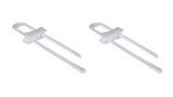 RAYLI ÇEKMECE DOLAP KİLİDİ ÇOCUK GÜVENLİK KORUMA KİLİT 2 ADET 22X4X0,4CM