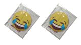 GÜLEN EMOJİ ŞEKİLLİ CEP SOBASI EL ISITICI,2 ADET SICAK SU TORBASI PVC  9cm
